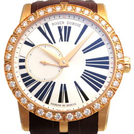 ロジェ・デュブイ ROGER DUBUIS エクスカリバー 42 オートマティック ジュエリー RDDBEX0356 シルバー文字盤 アウトレット 腕時計 メンズ