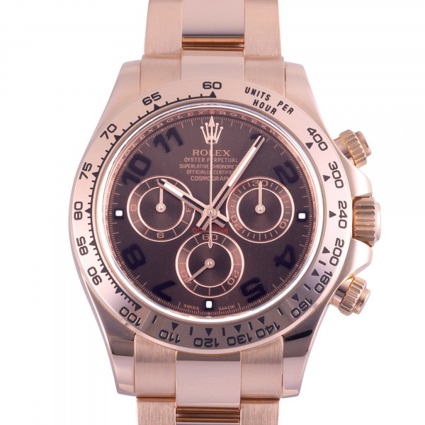 ロレックス ROLEX デイトナ 116505 チョコレートアラビア文字盤 中古 腕時計 メンズ | ジェムキャッスルゆきざき