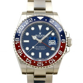 ロレックス ROLEX GMTマスターII 126719BLRO ミッドナイトブルー/ドット文字盤 新品 腕時計 メンズ
