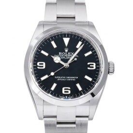 ロレックス ROLEX エクスプローラー I 124270 ブラック文字盤 新品 腕時計 メンズ