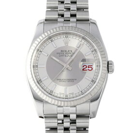 ロレックス ROLEX デイトジャスト 36 116234 シルバー/グレー文字盤 中古 腕時計 メンズ