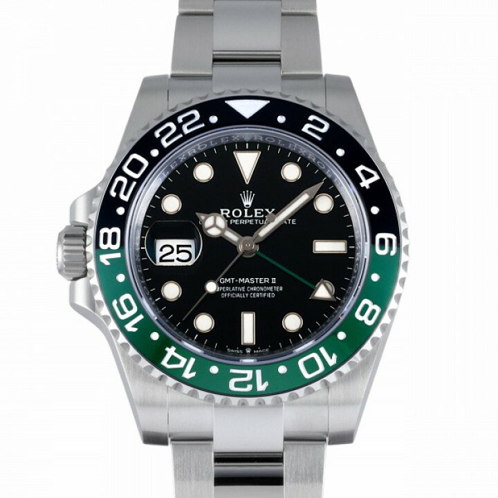 楽天市場】ロレックス ROLEX GMTマスターII レフティ 126720VTNR 