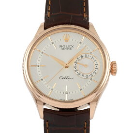 ロレックス ROLEX チェリーニ デイト 50515 シルバ―/バー文字盤 中古 腕時計 メンズ