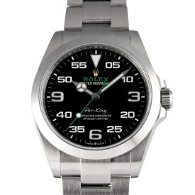 ロレックス ROLEX エアキング 126900 ブラック文字盤 新品 腕時計 メンズ