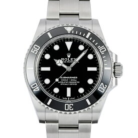 ロレックス ROLEX サブマリーナー 124060 ブラック文字盤 新品 腕時計 メンズ