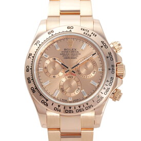 ロレックス ROLEX コスモグラフ デイトナ 116505A ピンク文字盤 中古 腕時計 メンズ