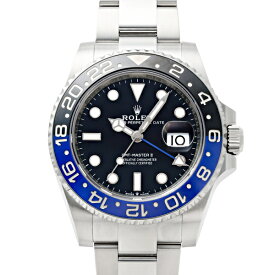 ロレックス ROLEX GMTマスターII 126710BLNR ブラック/ドット文字盤 新品 腕時計 メンズ