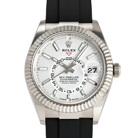 ロレックス ROLEX スカイドゥエラー 336239 ホワイト/バー文字盤 中古 腕時計 メンズ