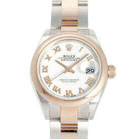 ロレックス ROLEX デイトジャスト レディ 28 279161 ホワイトローマ文字盤 新品 腕時計 レディース