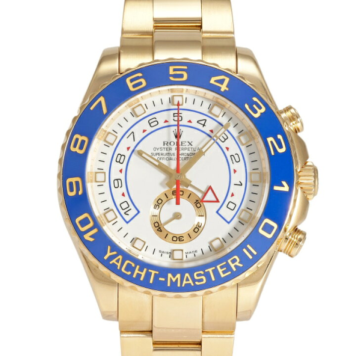 楽天市場】ロレックス ROLEX ヨットマスターII 116688 ホワイト/金針 