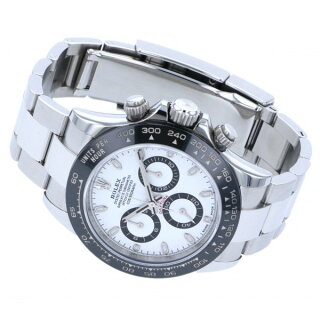 ロレックスROLEXデイトナ116500LNホワイト文字盤メンズ腕時計【中古】
