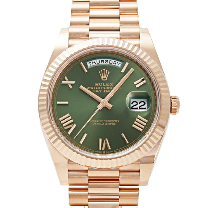 楽天市場】ロレックス ROLEX デイデイト 40 228235 オリーブグリーン 