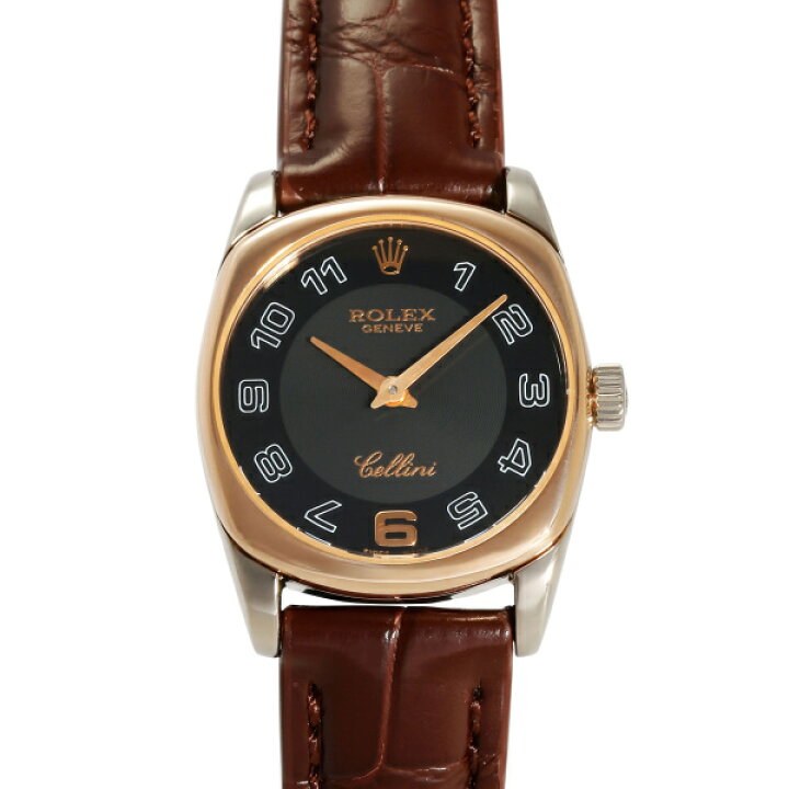 楽天市場】ロレックス ROLEX チェリーニ 6229/9 ブラック/アラビア文字  