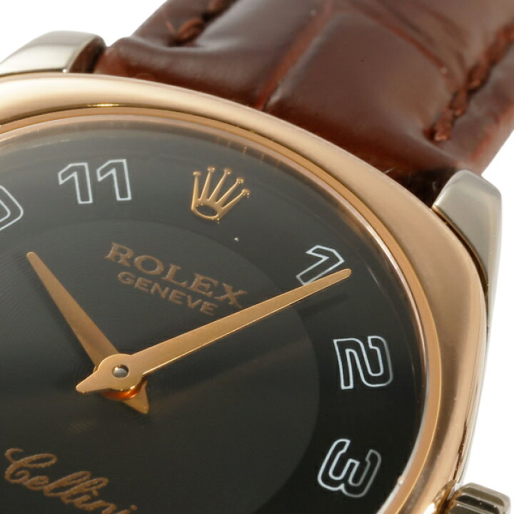楽天市場】ロレックス ROLEX チェリーニ 6229/9 ブラック/アラビア文字  