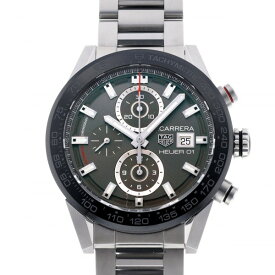 タグ・ホイヤー TAG HEUER カレラ キャリバー ホイヤー01 CAR201W.BA0714 グレー文字盤 未使用 腕時計 メンズ