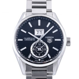 タグ・ホイヤー TAG HEUER カレラ WAR5010.BA0723 ブラック文字盤 中古 腕時計 メンズ