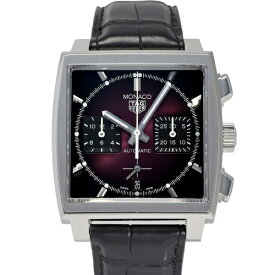 タグ・ホイヤー TAG HEUER モナコ キャリバー ホイヤー02 パープルダイヤル リミテッドエディション 世界限定500本 CBL2118.FC6518 パープル文字盤 中古 腕時計 メンズ