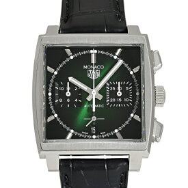 タグ・ホイヤー TAG HEUER モナコ グリーンダイヤル リミテッドエディション 世界限定500本 CBL2116.FC6497 グリーン文字盤 中古 腕時計 メンズ