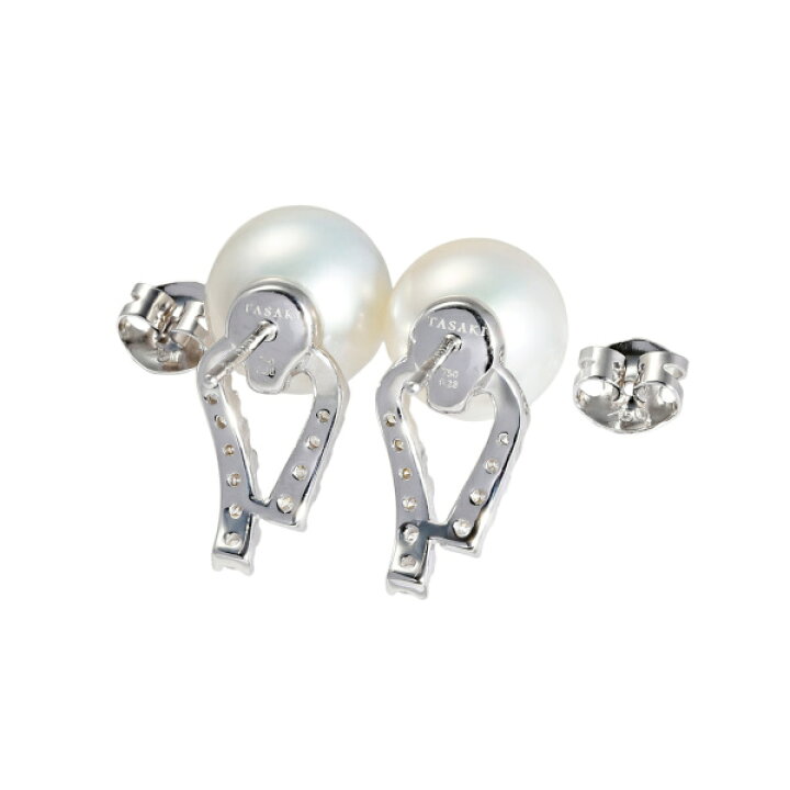 楽天市場】タサキ K18WG ホワイトゴールド ピアス 中古 : ジェム  