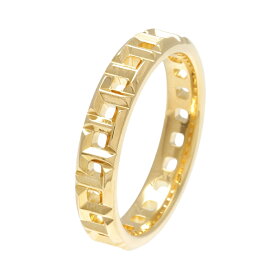 ティファニー T トゥルー K18イエローゴールド リング 中古