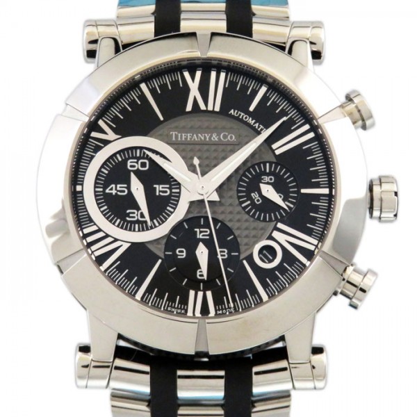 ティファニー TIFFANY&Co. アトラスジェント クロノグラフ Z1000.82.12A10A00A ブラック文字盤 新品 腕時計 メンズ |  ジェムキャッスルゆきざき