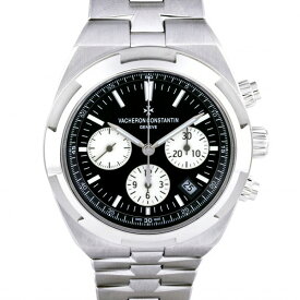 ヴァシュロン・コンスタンタン VACHERON CONSTANTIN オーヴァーシーズ クロノグラフ 5500V/110A-B481 ブラック/シルバー文字盤 中古 腕時計 メンズ