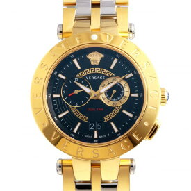 ヴェルサーチ Versace Vレース V-レース VEBV00519 ブラック文字盤 新品 腕時計 メンズ