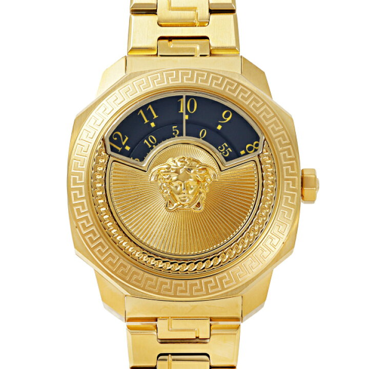 楽天市場】ヴェルサーチ Versace ディロス VQU050015 ブラック文字盤 