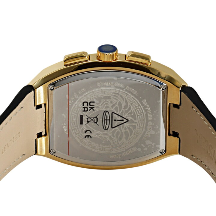 楽天市場】ヴェルサーチ Versace スポーティグレカ VESP00324 ブラック 