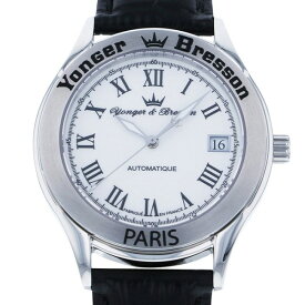 ヨンガー&ブレッソン Yonger&Bresson ルーブル YBH8542-02 ホワイト文字盤 腕時計 メンズ