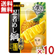 味覚糖 忍者めし鋼 金剛石 ゴールデンパイン味 45g×10入 (最短当日出荷)(最強配送) (ポイント消化) (np)…