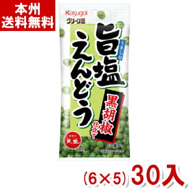 春日井 40g スリムグリーン豆 旨塩えんどう (6×5)30入 (Y80) (本州送料無料)