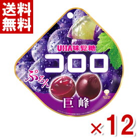 味覚糖 コロロ グレープ (6×2)12入 (ポイント消化) (np-3)(賞味期限2025.1月末) (メール便全国送料無料)