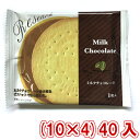 (本州送料無料)　前田製菓 チョコレートサンドビスケットリサーチ　(10×4)40入　(Y80)