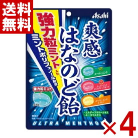 アサヒグループ食品 爽感はなのど飴 72g×4入 (最短当日出荷)(最強配送) (ポイント消化) (np) (賞味期限2029.7月末) (レ) (メール便全国送料無料)*