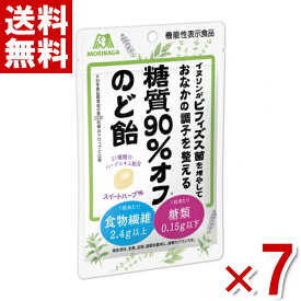 森永製菓 糖質90%オフのど飴 58g×7入 (ポイント消化) (np)(賞味期限2025.1月末) (メール便全国送料無料)