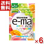 味覚糖 e-maのど飴 袋 カラフルフルーツチェンジ 50g×6入 (ポイント消化)(np)(賞味期限2025.1月末) (メール便全国送料無料)