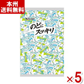 春日井製菓 のどにスッキリ 1kg×5袋入 (のど飴 キャンディ 業務用 個包装 大量)(Y80) (本州送料無料)