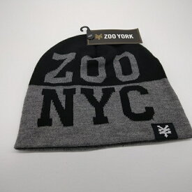 ニット帽子 ビーニー スケボーブランド ZOO YORK ズーヨーク フリーサイズ 男女兼用 アクリル100% 全3色 USA直輸入モデル 送料無料 ZY-KH
