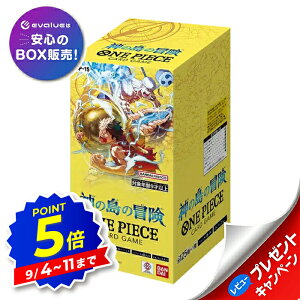 �y�G���g���[�őS�iP5�{�z�����s�[�X �J�[�h�Q�[�� �_�̓��̖`�� BOX ONE PIECE OP-15 �o���_�C BANDAI �V�i���J��