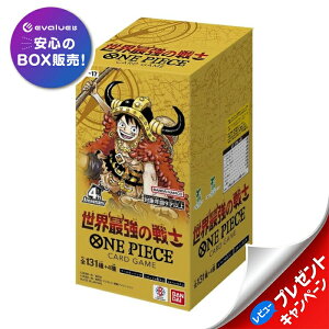 �����s�[�X �J�[�h�Q�[�� ���E�ŋ��̐�m BOX ONE PIECE OP-17 �o���_�C BANDAI �V�i���J��