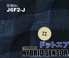 JATTS　オーダージャケット生地番号J6F2-Jジャケット・チェック柄/ポリエステル100％ 機能素材 ハイブリッドセンサー「ドットエア」/ストレッチ素材・吸水速乾