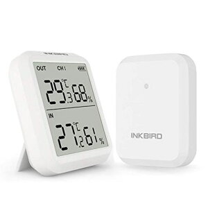 Inkbird���x�v�f�W�^�������x�v���x���x�v�������O���C�����X���x�v�����xLCD����1�Z���T�[�t���ō��Œቷ���x�l�\���u���|�����p�����x�Ǘ�(ITH-20R)