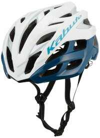 OGK KABUTO(オージーケーカブト) 自転車 ヘルメット VOLZZA ホワイトブルー S/M(55-58CM) JCF公認