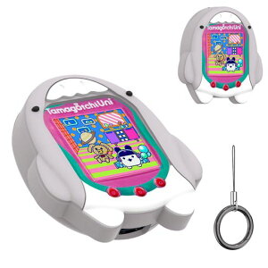 TamagotchiUni用ケースたまごっちUNIケースカバーたまごっちユニ保護ケースかわいい子供向き指紋防止防水保護耐衝撃ギス防止ハンドストラップ付きTamagotchiUni対応