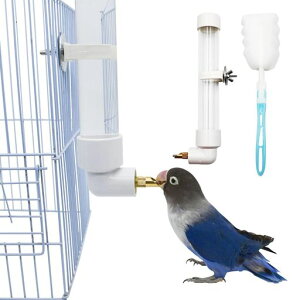 鳥水飲み器130ml鳥水入れ自動給水器バードフィーダー小動物水飲みボトルペット給水器インコ文鳥オウムオカメインコセキセイインコ