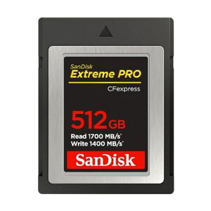 y TfBXN Ki z CFEXPRESS TYPE B 512GB őǎ葬x 1700MB/b SANDISK EXTREME PRO SDCFE-512G-GH4NN
