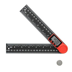 SCITOOLS fW^pxv ABS LCDt AO[^[ pxQ[W 200MM 0-360°͈ px  yʏ^ u F {t