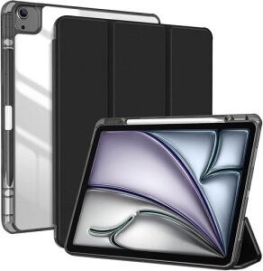 ProCaseiPadAir13P[XM32025/M22024y[iPadPro12.96/5/4/3ʗpX}[gJo[PencilPro/USB-CΉϏՌEFCN/X[v(ubN)