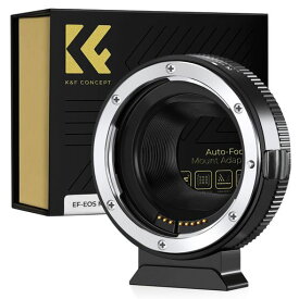 K&F CONCEPT 【新改良】 電子マウントアダプター EF-EOS M キヤノン EF/EF-Sマウントレンズ → CANON対応 EF Mマウントカメラ変換 EF-EOSM AF機能 オートフォーカス 絞り調整可能 手振れ補正 メーカー直営店
